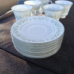 Noritake Savannah Teacup And Plate China Tableware