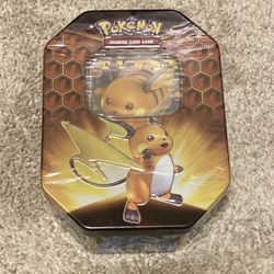 Hidden Fates Raichu Tin