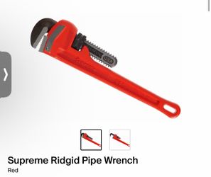 Supreme Ridgid Pipe Wrench *BRAND NEW*