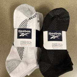 NWT Reebok Men’s Low Cut Socks 16 pairs 