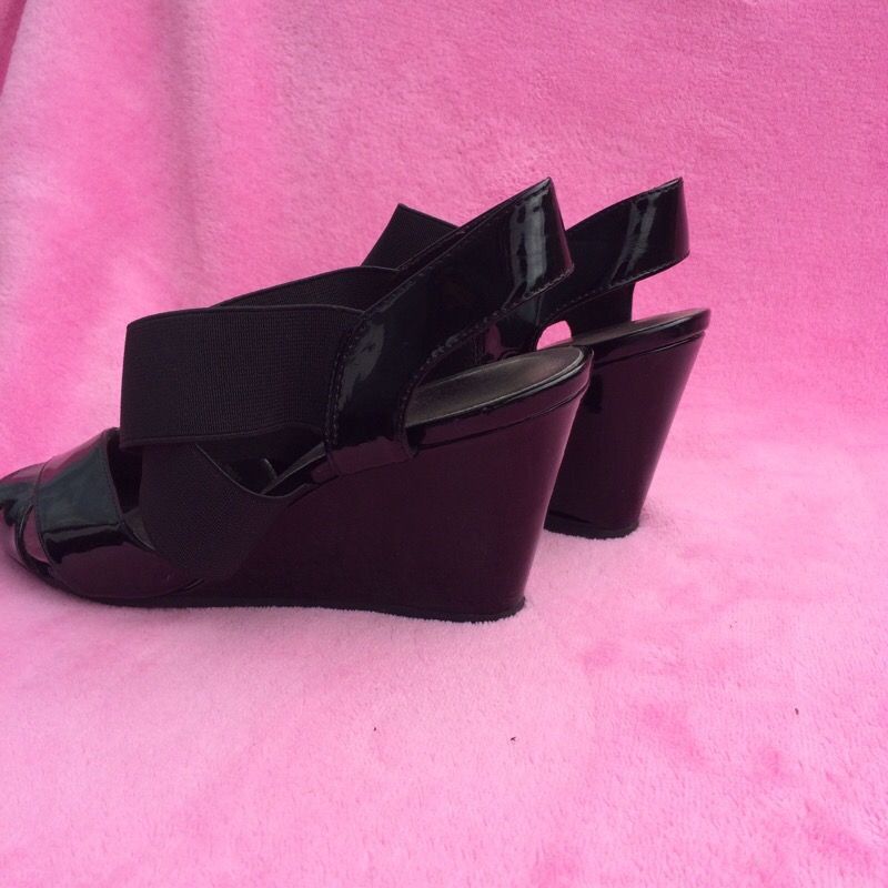 Black summer shoes