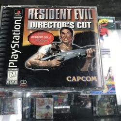Resident Evil Director Cut Ps1 $120 Gamehogs 11am-7pm