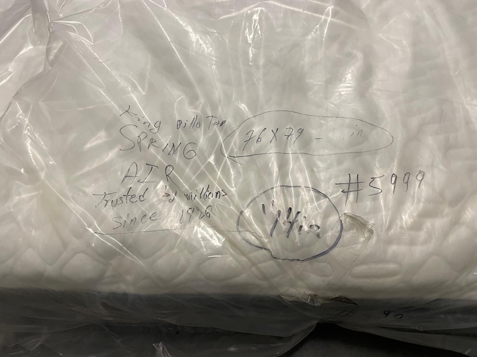 King Size Pillow Top Mattress And Box