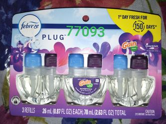 Febreze oil $11 *** Houston TX 77093 ****