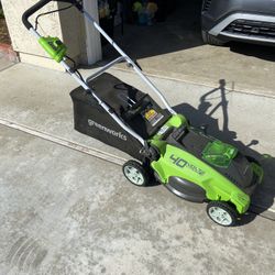 Greenworks 40V 16” Lawnmower 