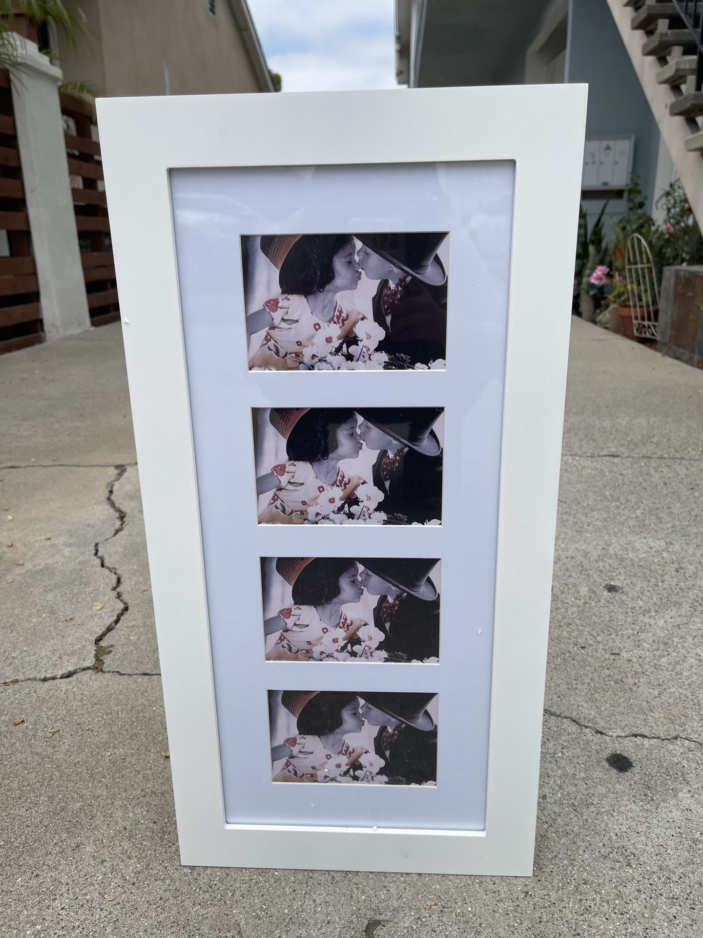 Jewelry Armoire with Photo Frame, Key Storage Cabinet, Wall Mount