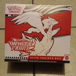 Pokémon White Flare elite trainer box