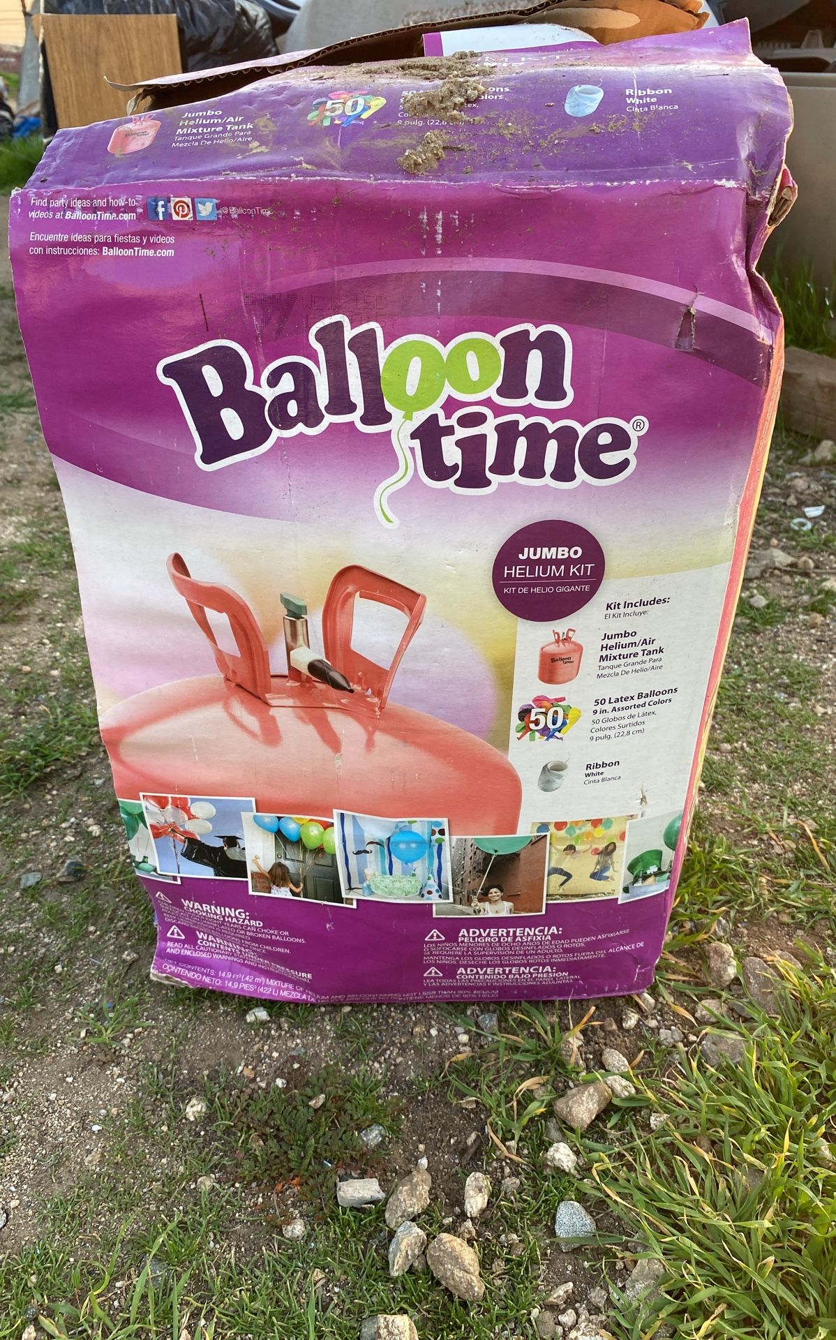 Balloon Time Helium Kit