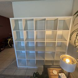 White Cubbies/Book Shelf