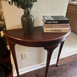 Half Moon Antique Table