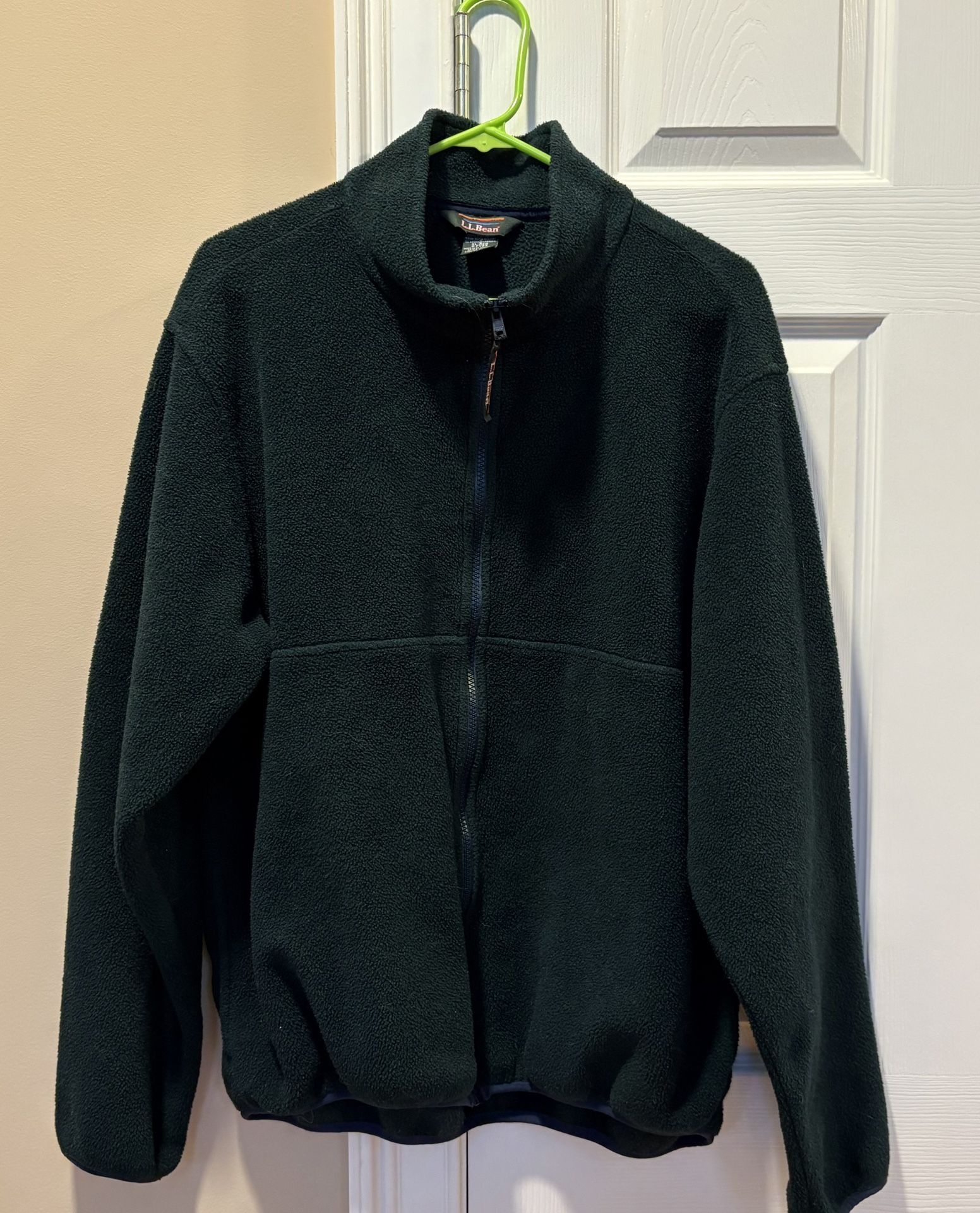 LL Bean Full Zip Fleece Jacket - Mens XL