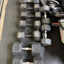 Nike Strength & other Dumbbells, Kettlebells, Bumper Plates