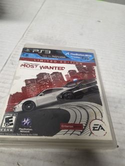 Need For Speed For Playstation 3 Video Game
