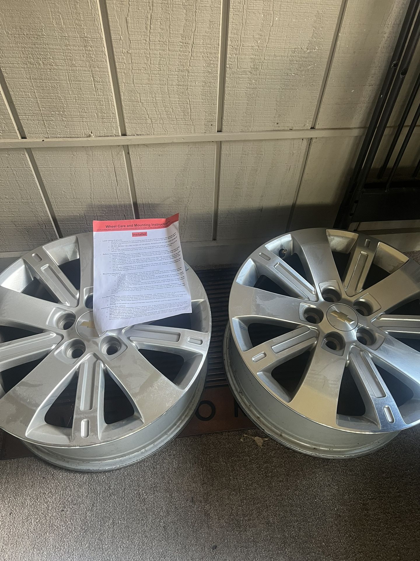 4 RIMS for The Price Of 1 EQUINOX west Nashville