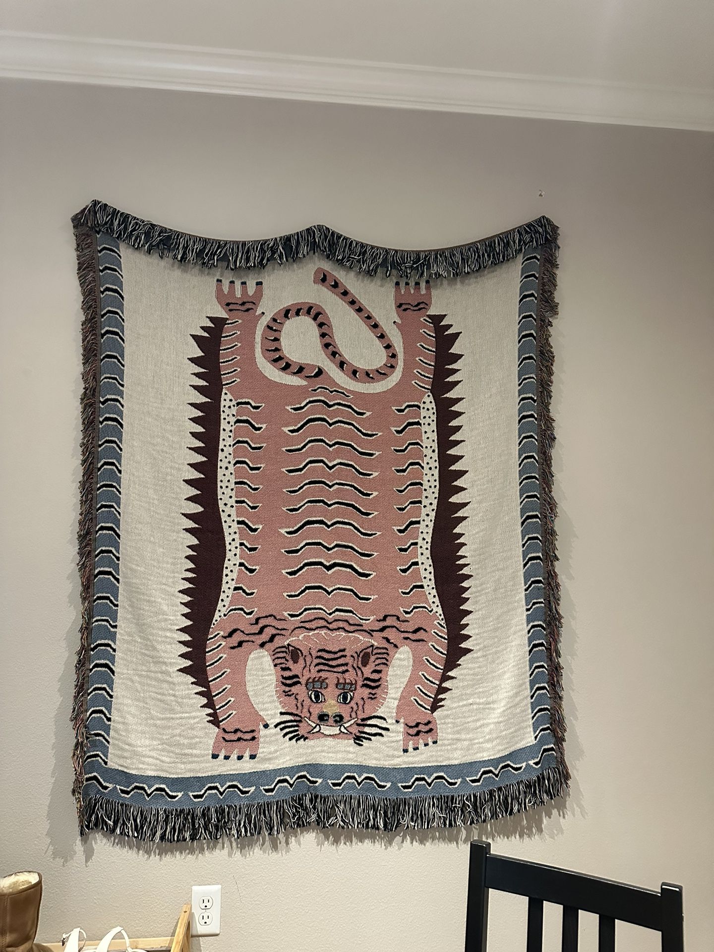 Knit Wall Hanging Tapestry