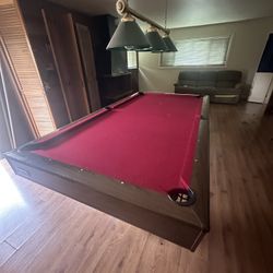 Vintage Pool Table