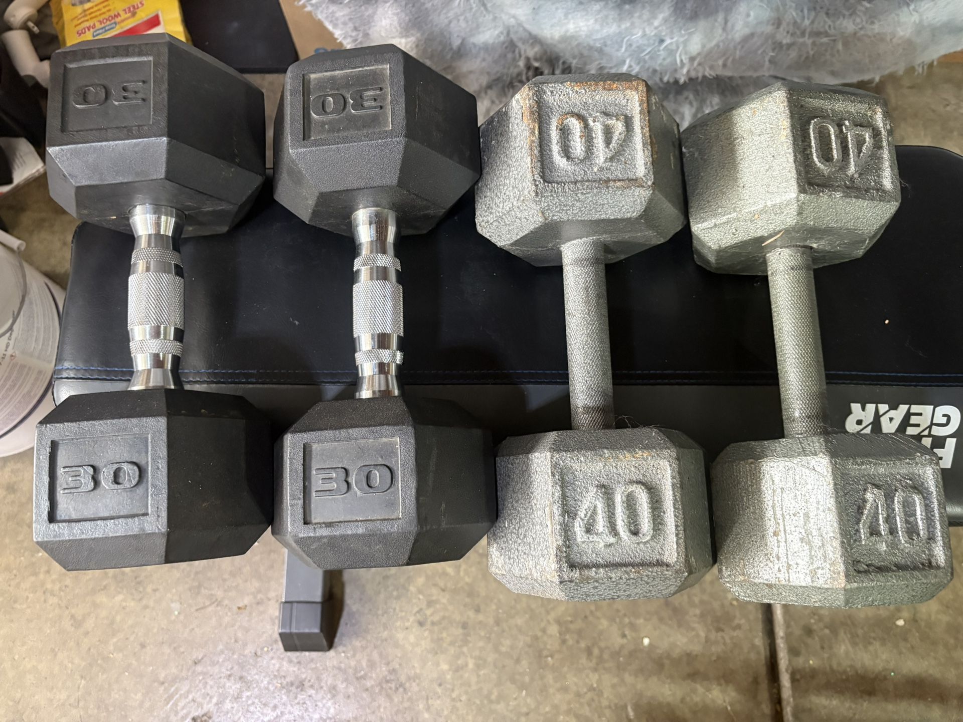 Dumbbells And Weight  Bench