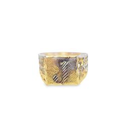 10k Gold "J" Initial Ring