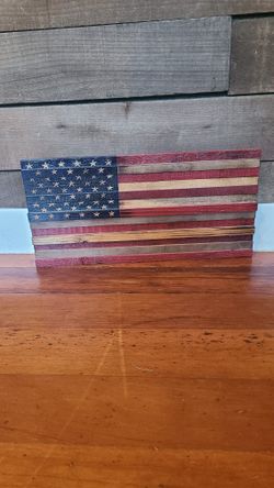 Decorative Wood Flag