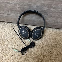 Able Planet Sound Clarity Active Noise Cancelling Headphones NC510B  with LINX Audio