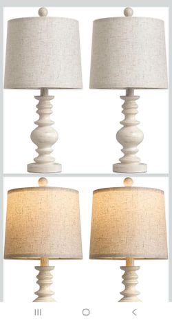Tradition 20.5" Rustic Table Lamp Set of 2