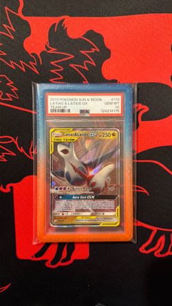 2019 Pokemon Sun & Moon Latias & Latios GX Team Up PSA 10