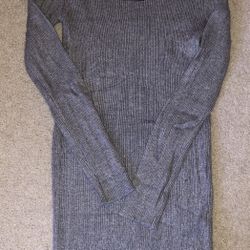 NWT Forever 21 Gray Sweater Dress Size M