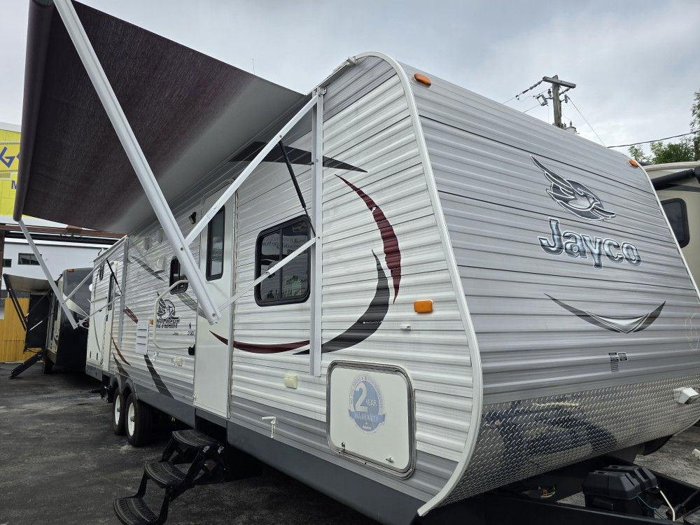 Rv Travel Trailer $10999 32ft Two Rooms Jayco
