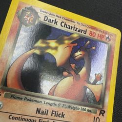 2000 1st Edition Dark Charizard Holo 4/82 Team Rocket