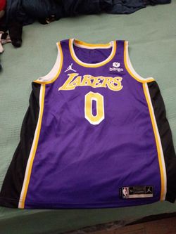 LA Lakers #0 Jordan NBA Jersey Size 52