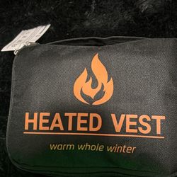 Heated Vest With Two Lithium Batteries For Winter Two Xl