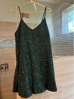 SHEIN spaghetti strap cocktail dress