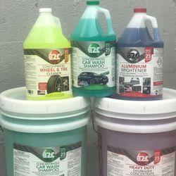 Limpiador completo de rueda  1,5,15,30,55 Gallons Todas tenemos orgullo de limpieza Para Auto. Ofrecemos delivery en miami. Pedido mínimo $50 con enví