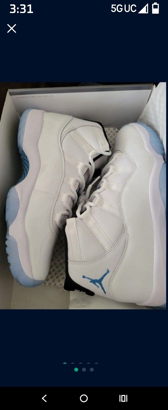 Jordan 11 Legend Blue size 10 (NO TRADES)