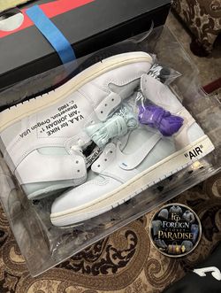 Jordan 1 Retro High Virgil Abloh Archive Alaska (NEW)