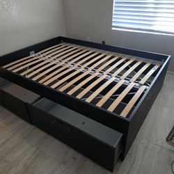 Full size Bed Frame And Dresser