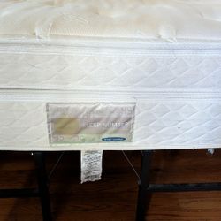 Sleep Number 9000 Model California king Bed + Bed Frame. OBO