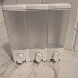3 Chamber Shower Soap Dispenser
