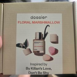 Dossier floral marshmallow inspired by kilians love, don't be shy perfume