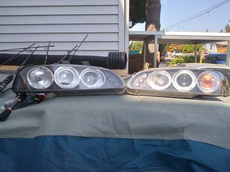 Headlights and smoked taillights for 92 to 95 Honda civic