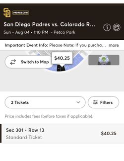 Padres Vs Rockies