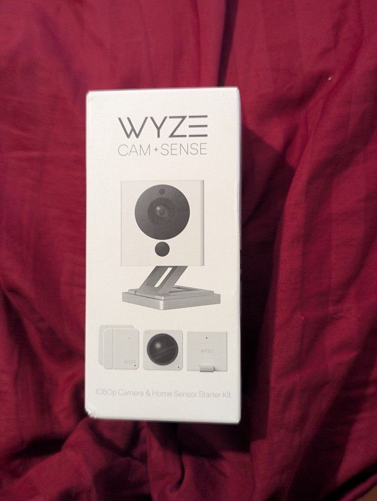 Wyze Cam v2 + Sense Video Security Camera Starter Kit W/ Motion + Door Sensors