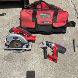 Craftsman Saw And Drill 20 VL 