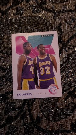 SkyBox LA Lakers Teamwork Basketball Card