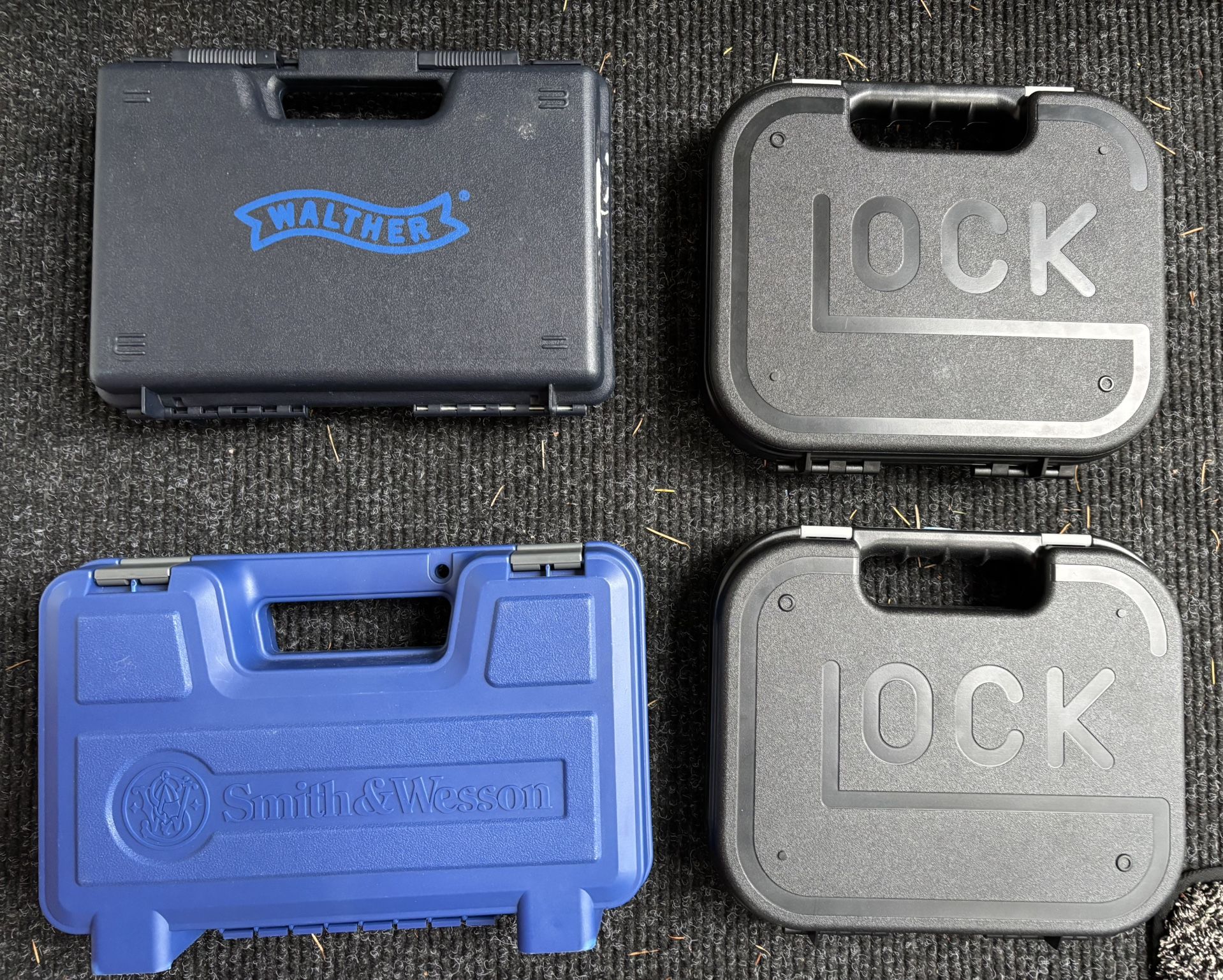 Lot of 4 Pistol Boxes 