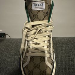 High Top Gucci Tennis Shoes
