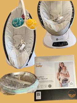 Baby swing and bag