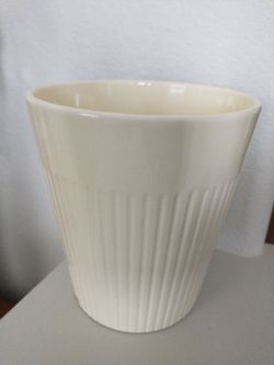 Cream Ceramic Planter