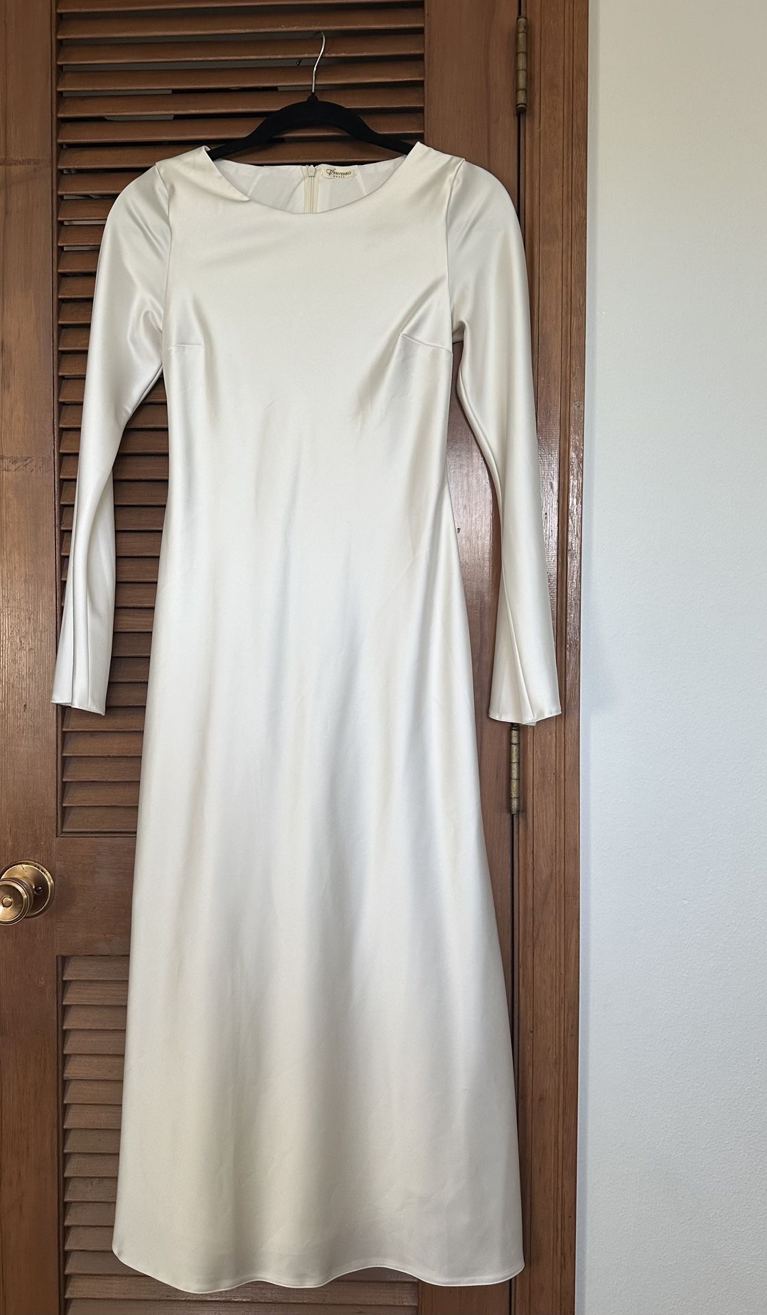 Women’s Satin Ivory Dress