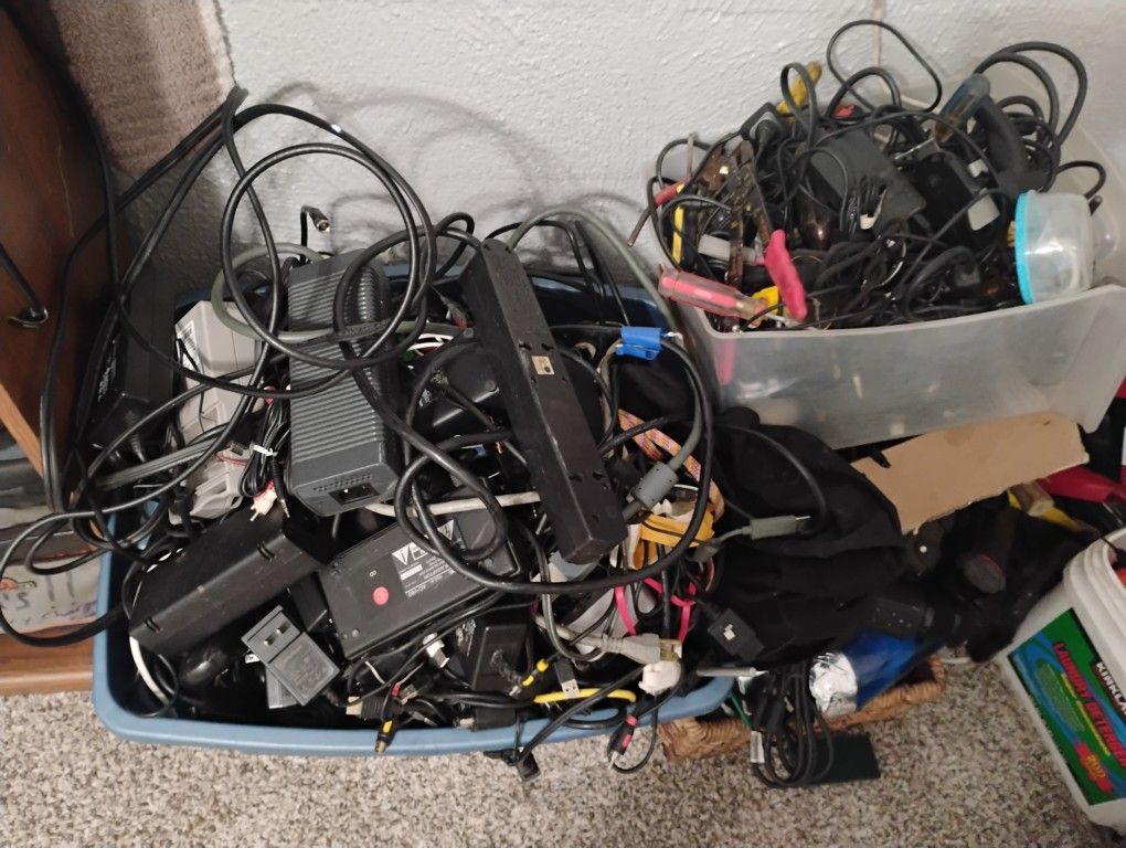 Tub Of twisted Cords